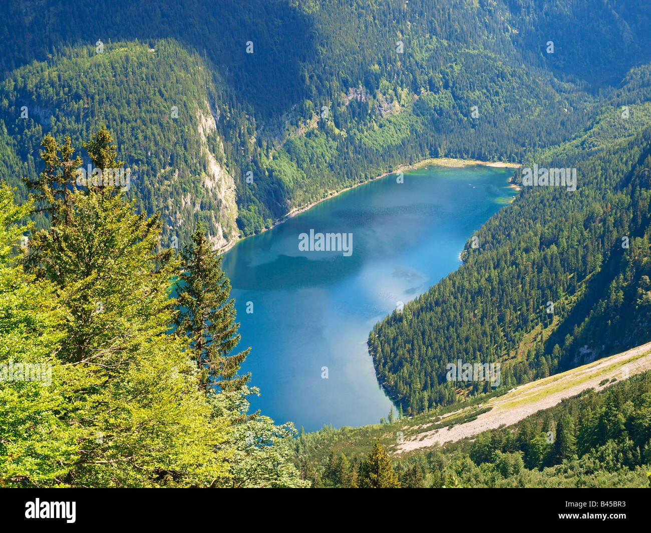 lake Gosausee, Austria Stock Photo Alamy
