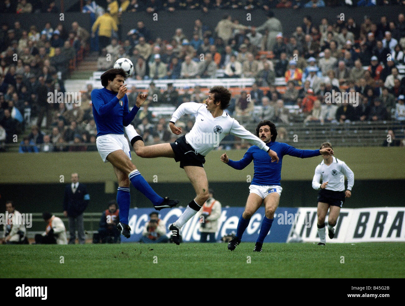 Sport / Sports, soccer, football, World Cup, Italy against Germany (0:0) in Buenos  Aires, Argentina, 6-14-1978 Stock Photo - Alamy