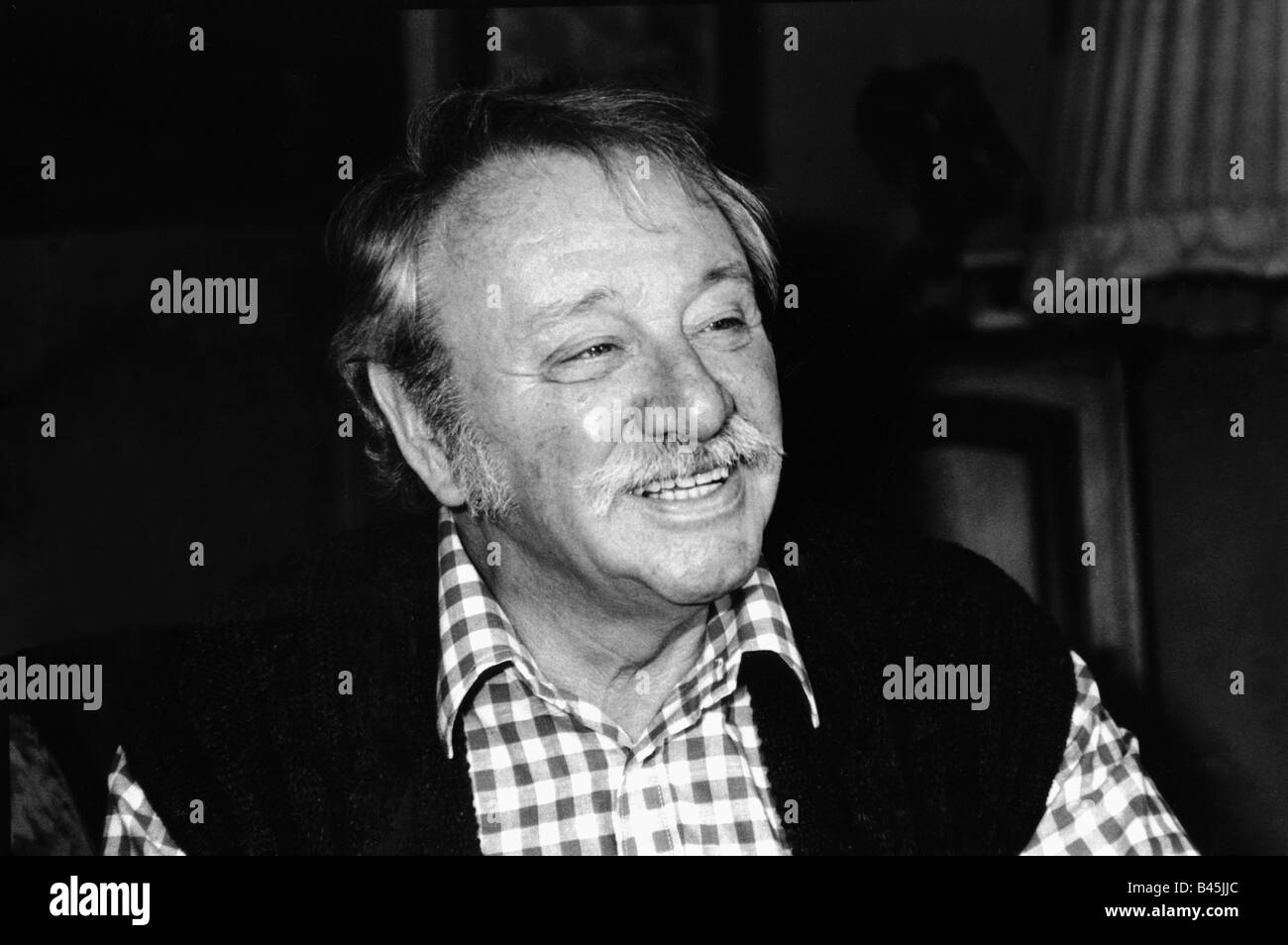 Bayrhammer, Gustl, 12.2.1922 - 24.4.1993, German actor, portrait, late 1980s, Stock Photo