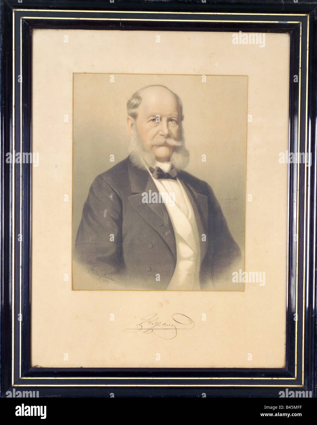 William I., 22.3.1797 - 9.3.1888, German Emperor 18.1.1871 - 9.3.1888, , Stock Photo