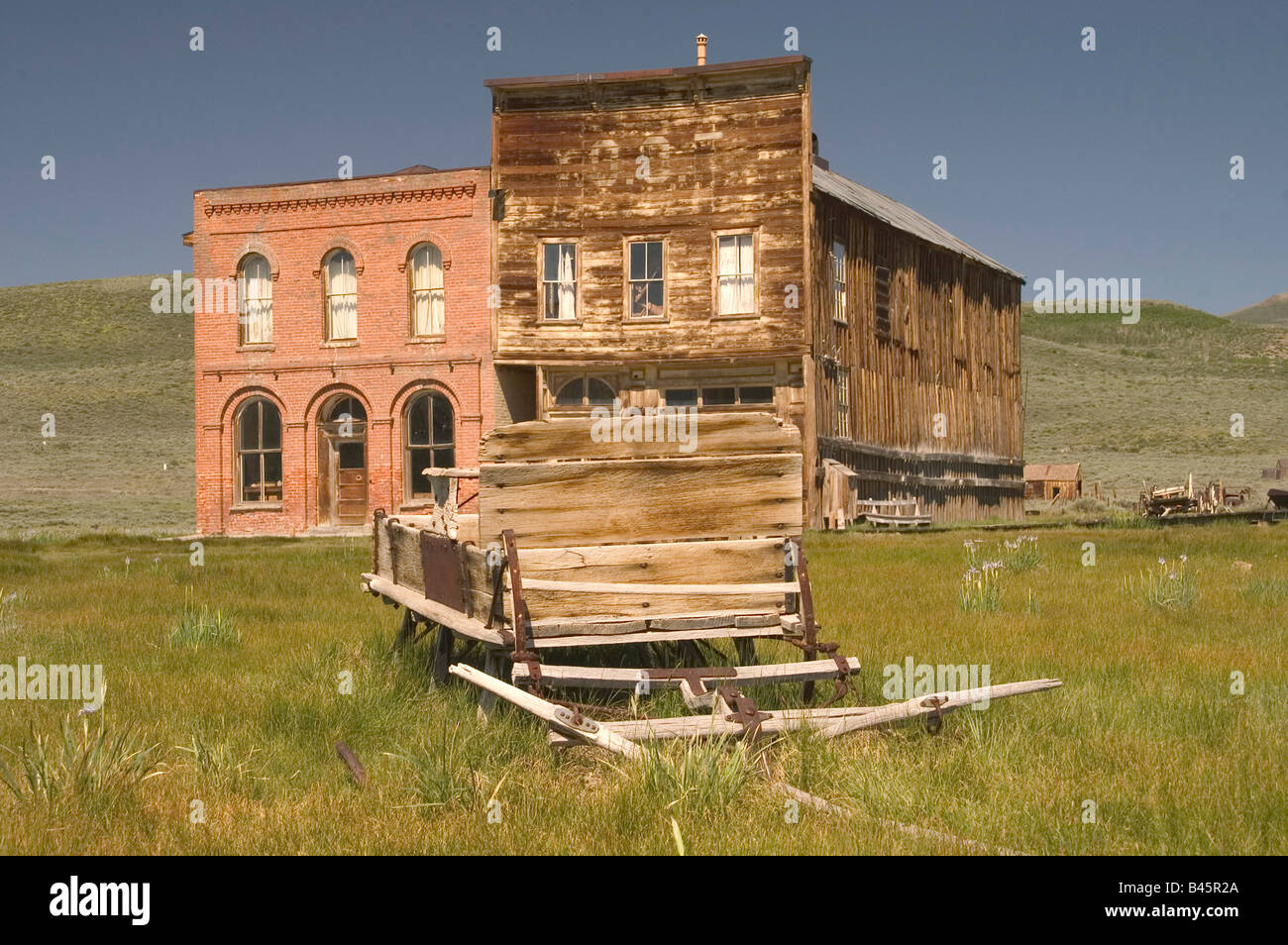 Bodie, California is a historic state park. Bodie is an abandoned mining town; a ghost town