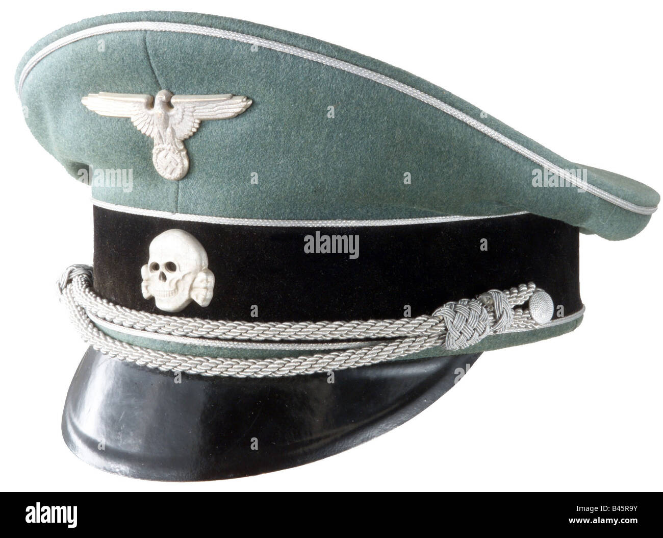 Nazism/National Socialism, organisations, Schutzstaffel (SS), uniform, cap for generals of the Armoured SS, 1940 - 1945, , Stock Photo