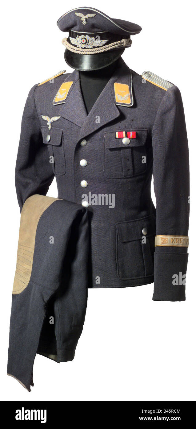 WWII  Luftwaffe Officer Sleeve Ranks Leutnant pair for uniform
