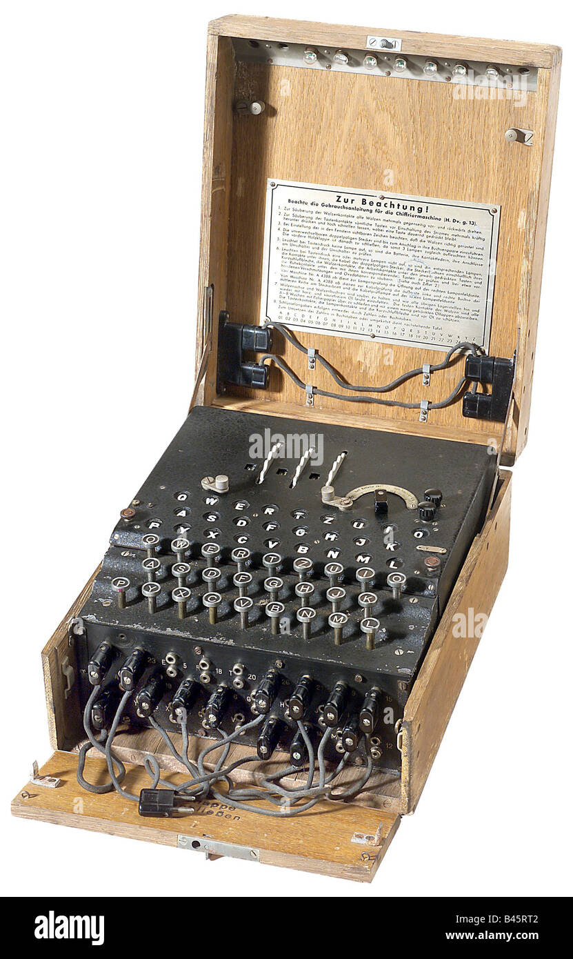 espionage, cipher machines, type "Enigma I", 1935, typ of the German