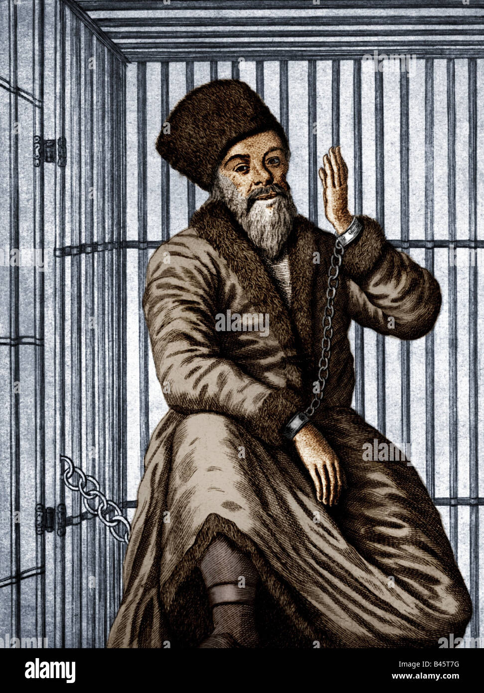 Pugachev, Yemelyan Ivanovich, circa 1742 21.1.1775, Cossack leader