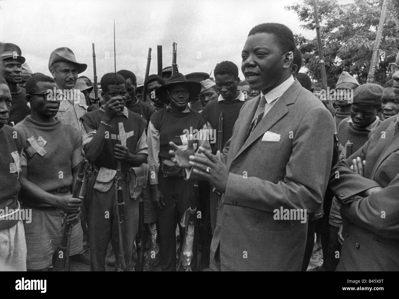 Tshombe, Moise Kapenda, 10.11.1919 - 29.6.1969, Congolese politician,  President of Katanga Province 1960 - 1961, visitig