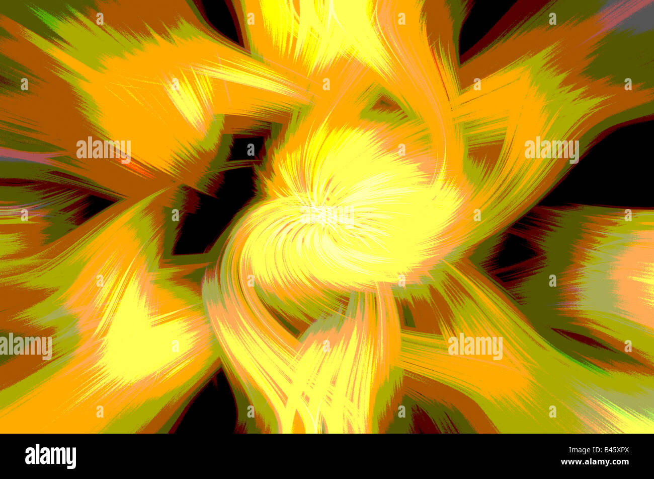 Light Fantastic light patterns created in the digital darkroom Stock