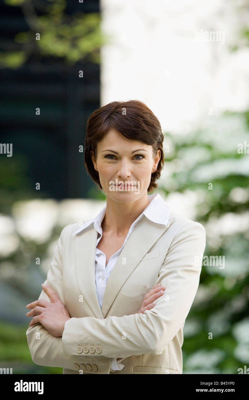 Germany, Baden Württemberg, Stuttgart, Business woman, portrait Stock Photo