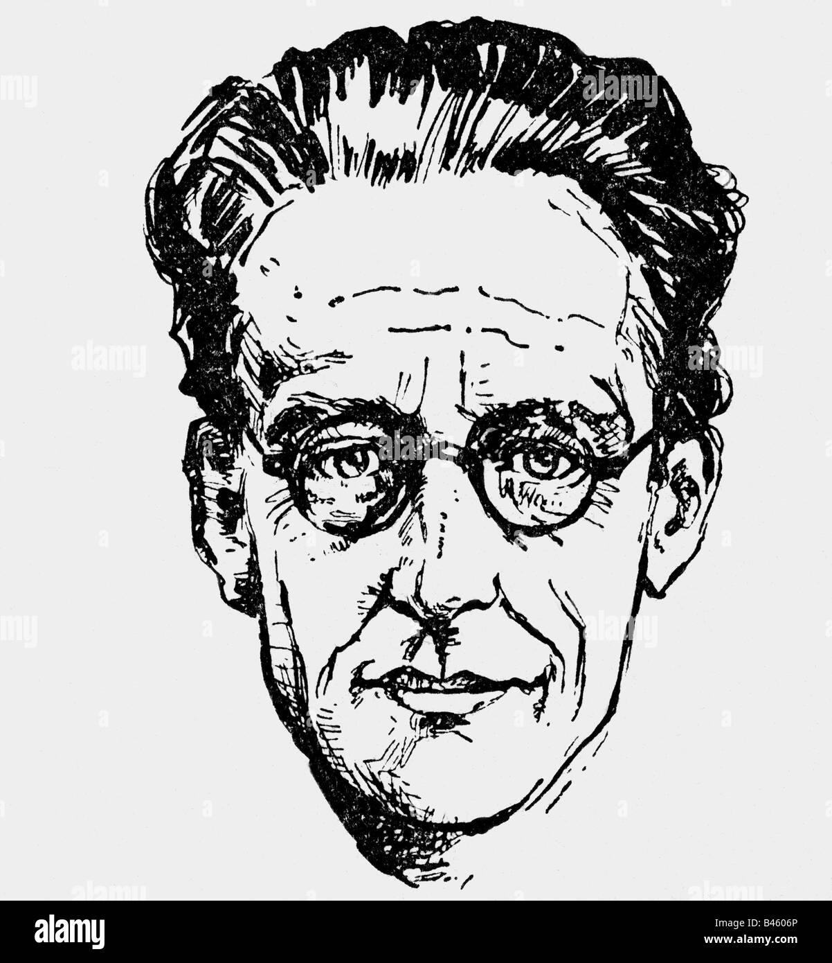 Schroedinger, Erwin, 12,8,1887 4.1.1961, Austrian physicist, Portrait