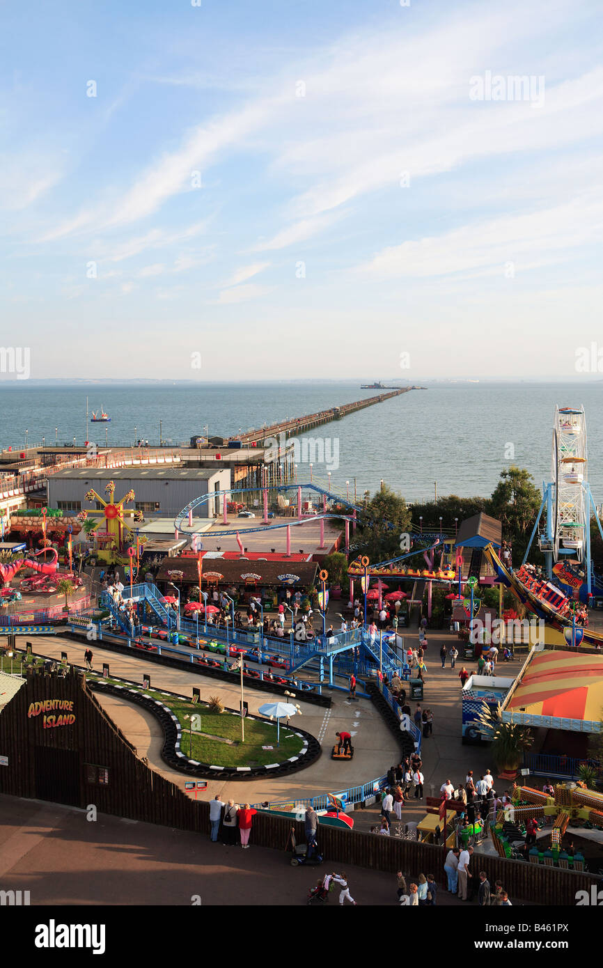 united kingdom essex southend view of the seafront Stock Photo