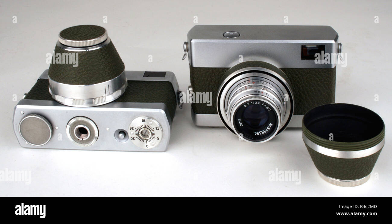 photography, cameras, small film rangefinder camera Werra, produced by