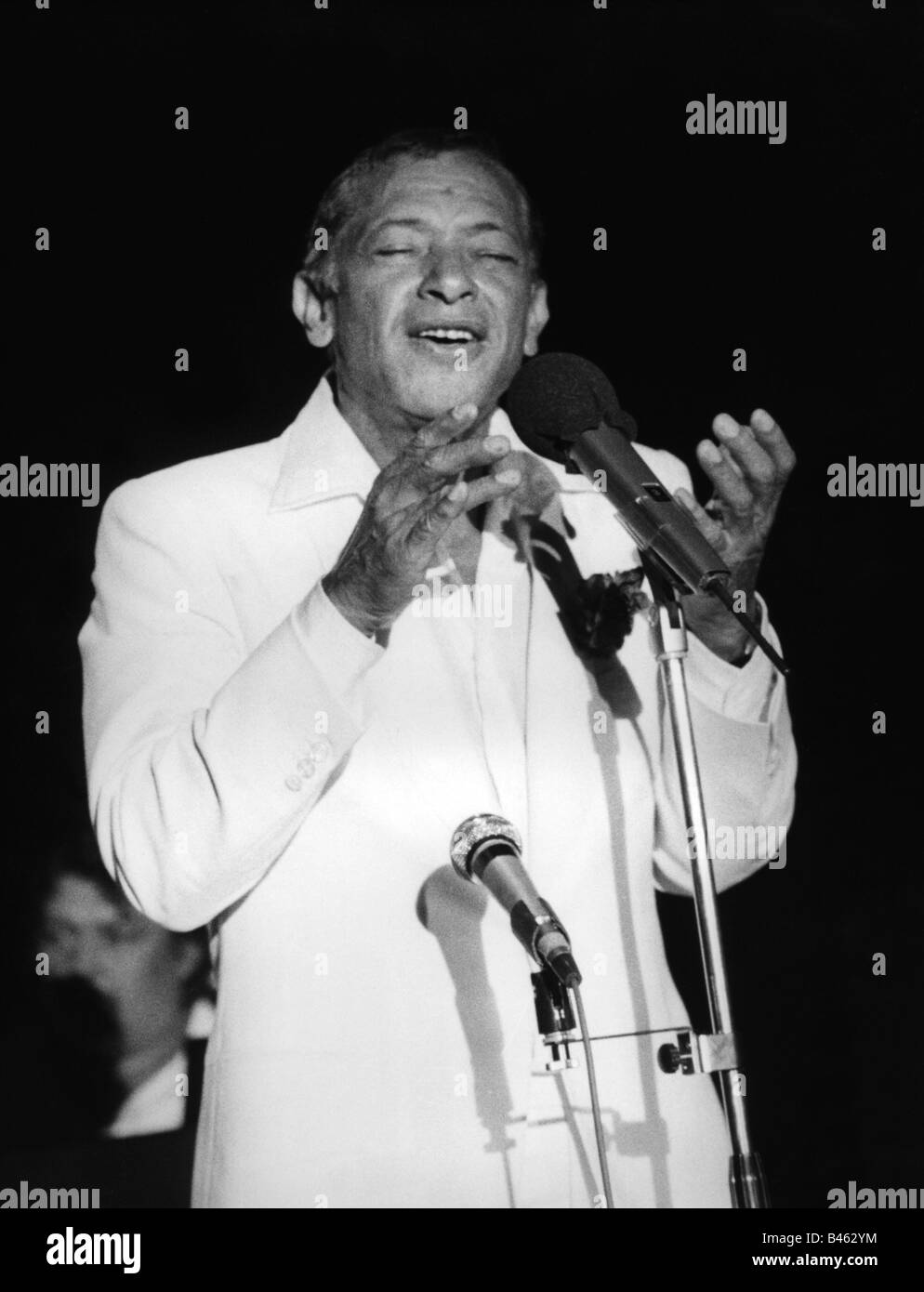 Salvador, Henri, 18.7.1917 - 13.2.2008, French singer, half length, November 1982, Stock Photo