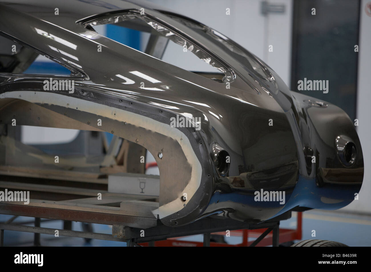 Morgan Cars factory Stock Photo - Alamy