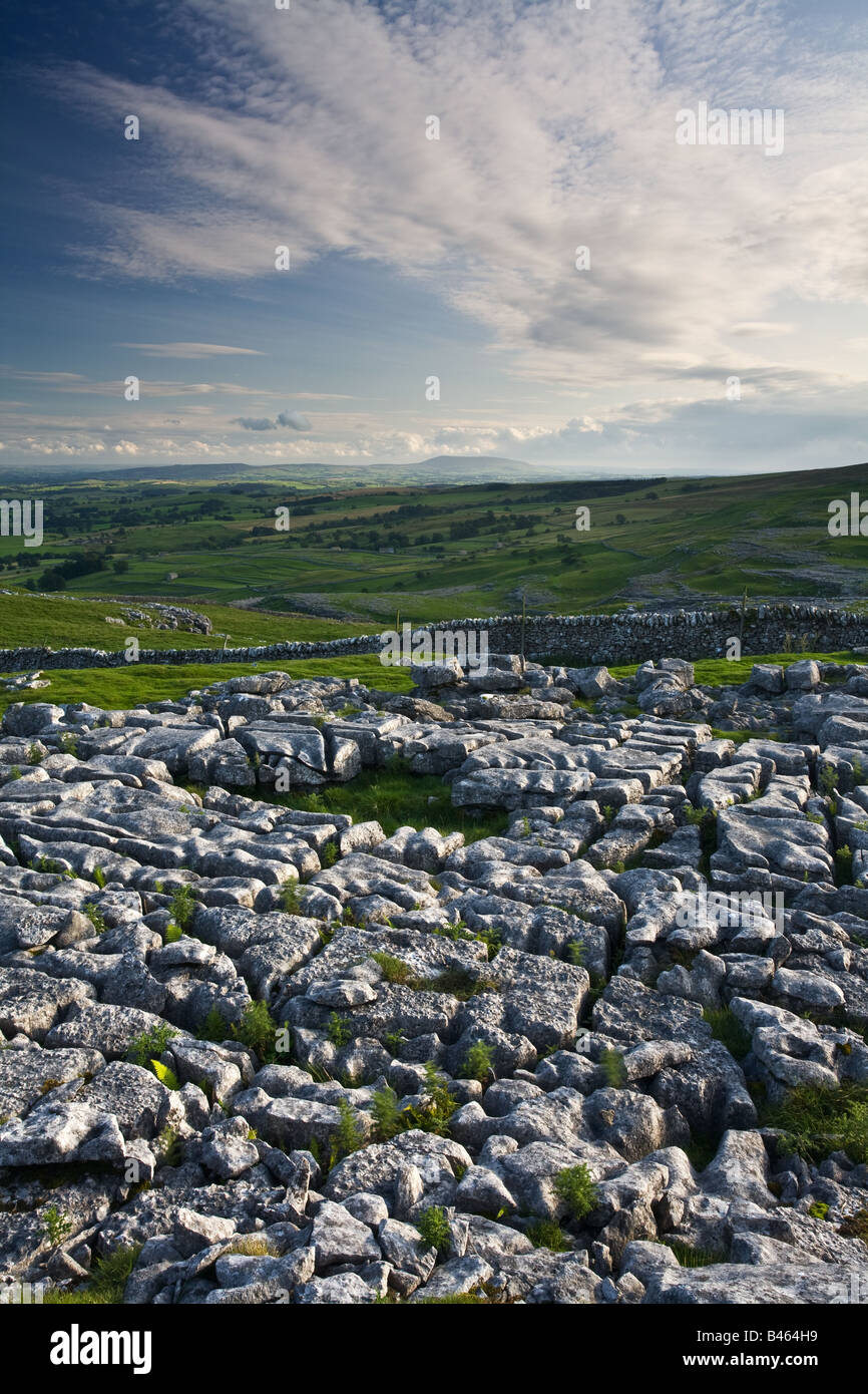 Limestone Pavements, Yorkshire Dales Stock Photo - Alamy