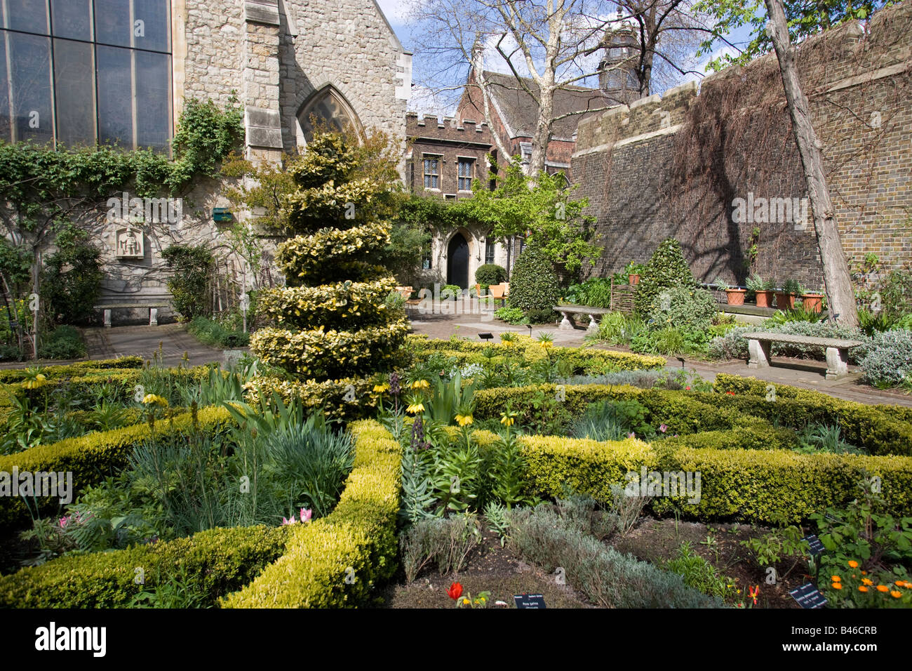 The Garden Museum (formerly The Museum of Garden History) Lambeth London Stock Photo Alamy