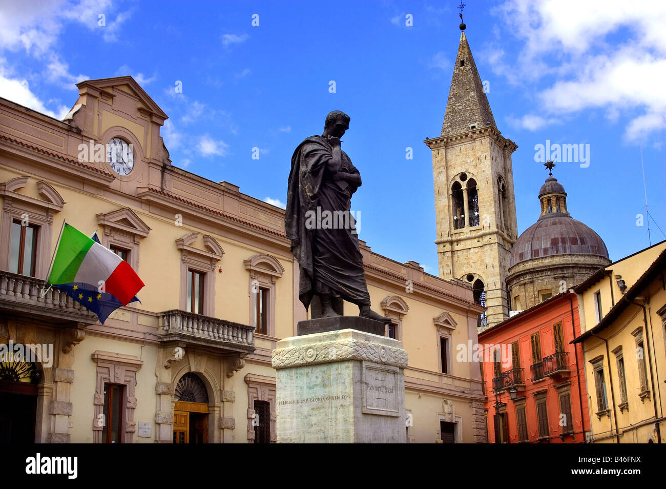Sulmona, Italy. Stock Photo