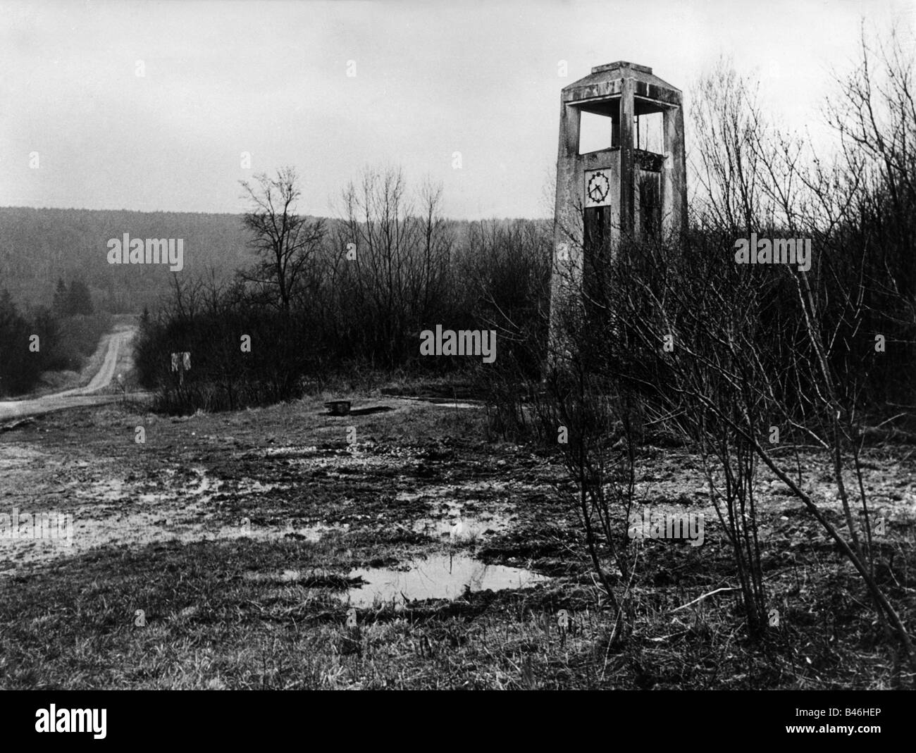 20th century water tower Black and White Stock Photos & Images Alamy