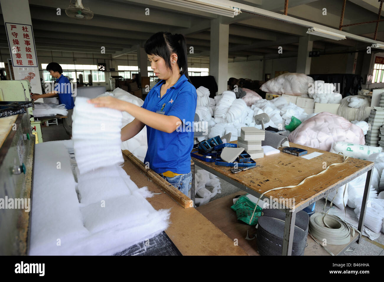 China chinese furniture factory hires stock photography and images Alamy