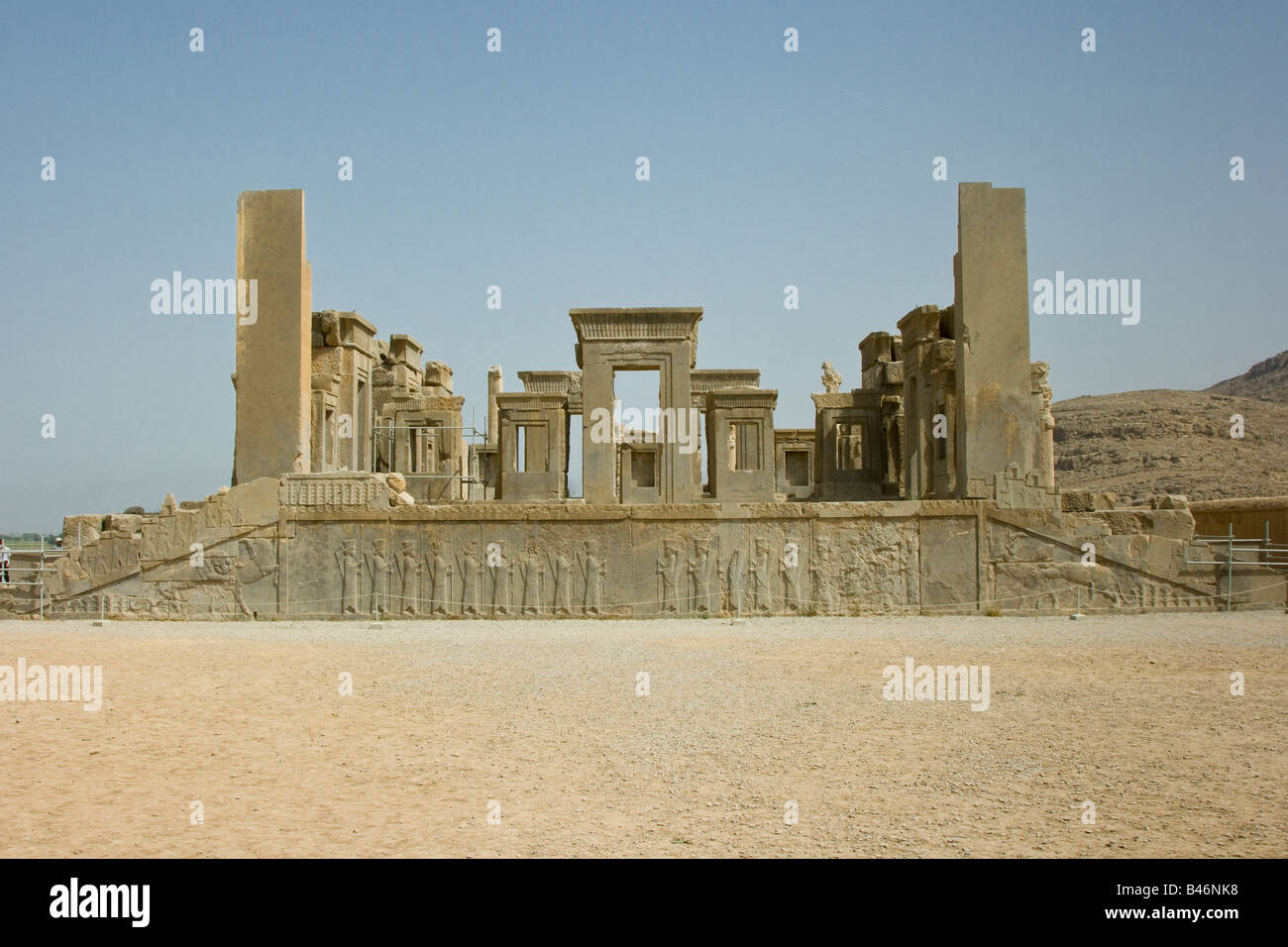 Palace of Darius in Persepolis, Iran Stock Photo