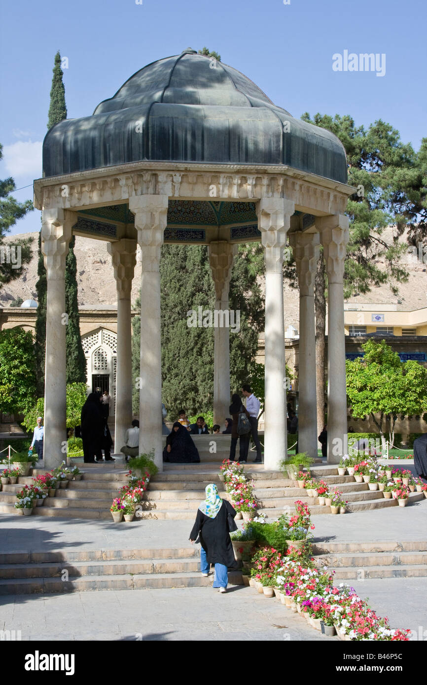 Tomb of Hafez in Shiraz Iran Stock Photo - Alamy
