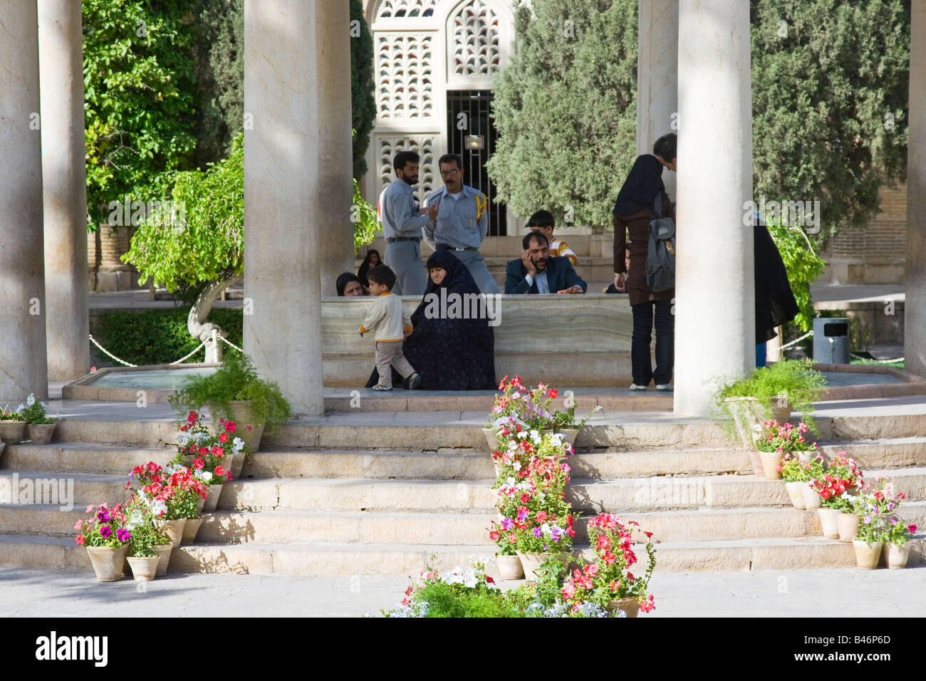 Tomb of Hafez in Shiraz Iran Stock Photo - Alamy