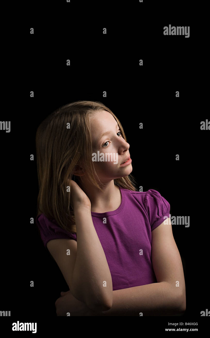 Portrait of a girl Stock Photo - Alamy