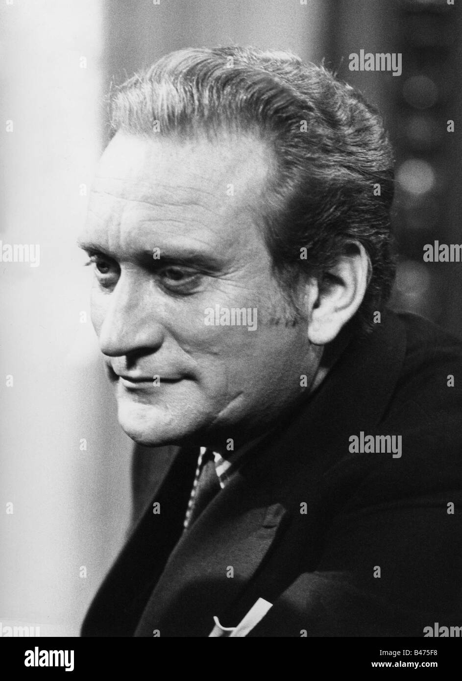 Eppler, Dieter, 11.2.1927 - 12.4.2008, German actor, portrait,  tv series 'Eurogang', DEU 1974 - 1975, episode 'Der Helfer', Stock Photo