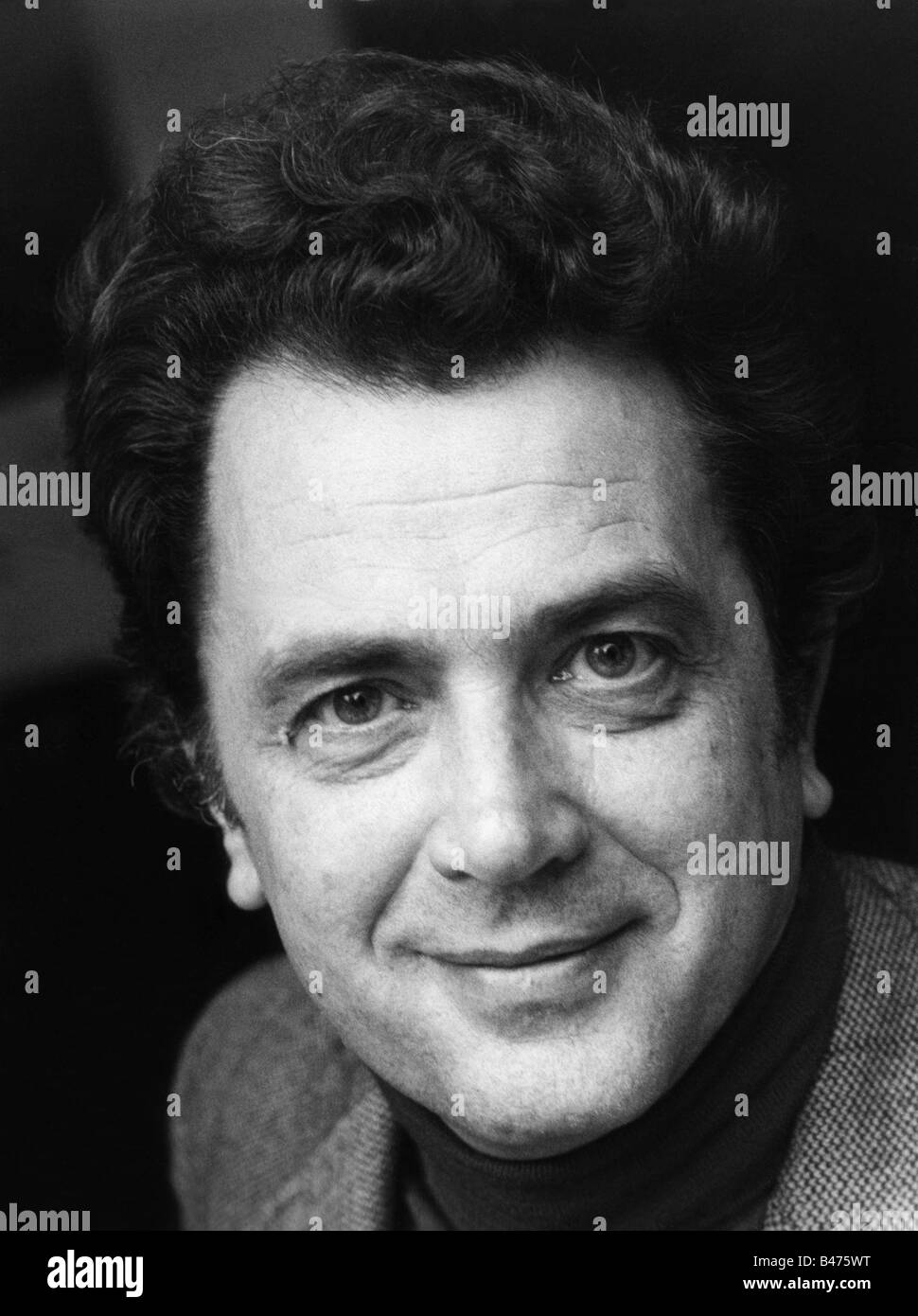 Weishappel, Gustl, 1925 - 21.4.2008, German actor and presenter, portrait, 1970s, , Stock Photo