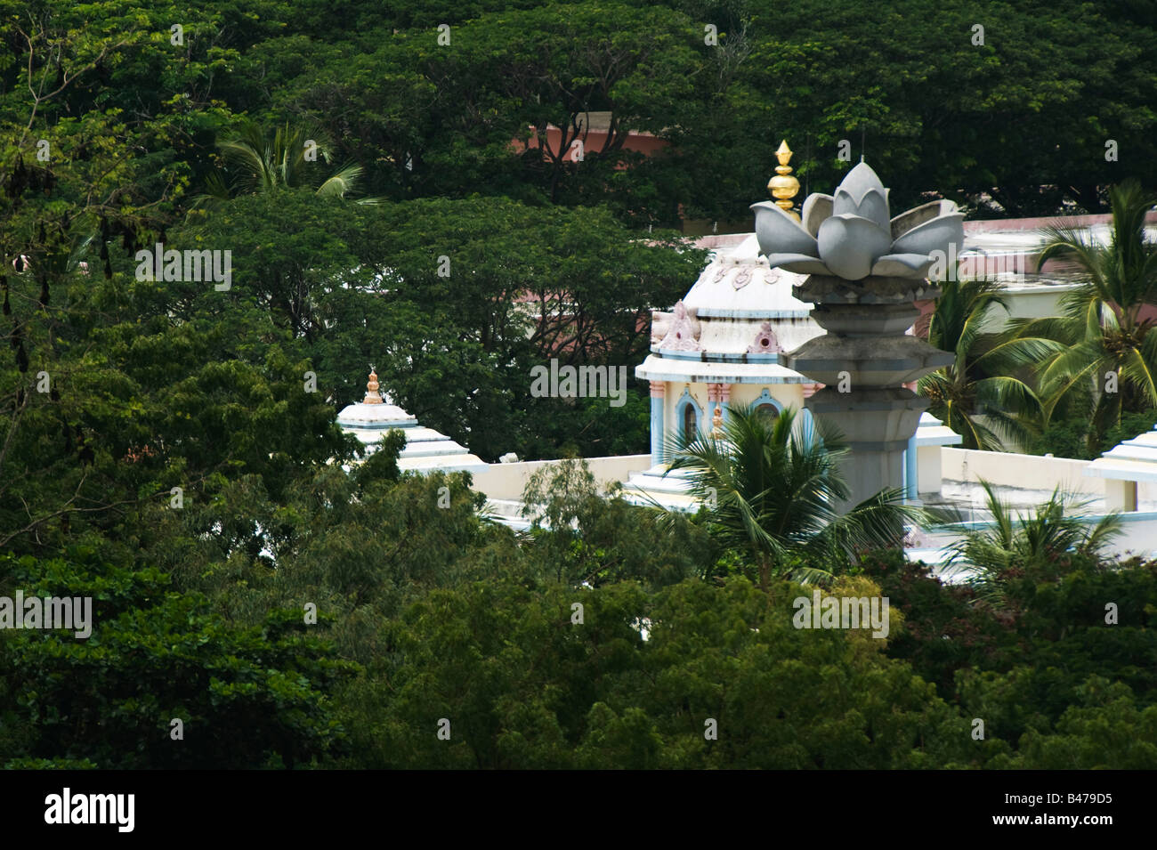 Sathya Sai Baba's ashram at Puttaparthi, Andhra Pradesh, India Stock