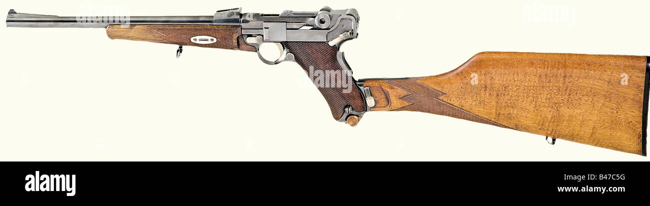 A Parabellum carbine model 1902 