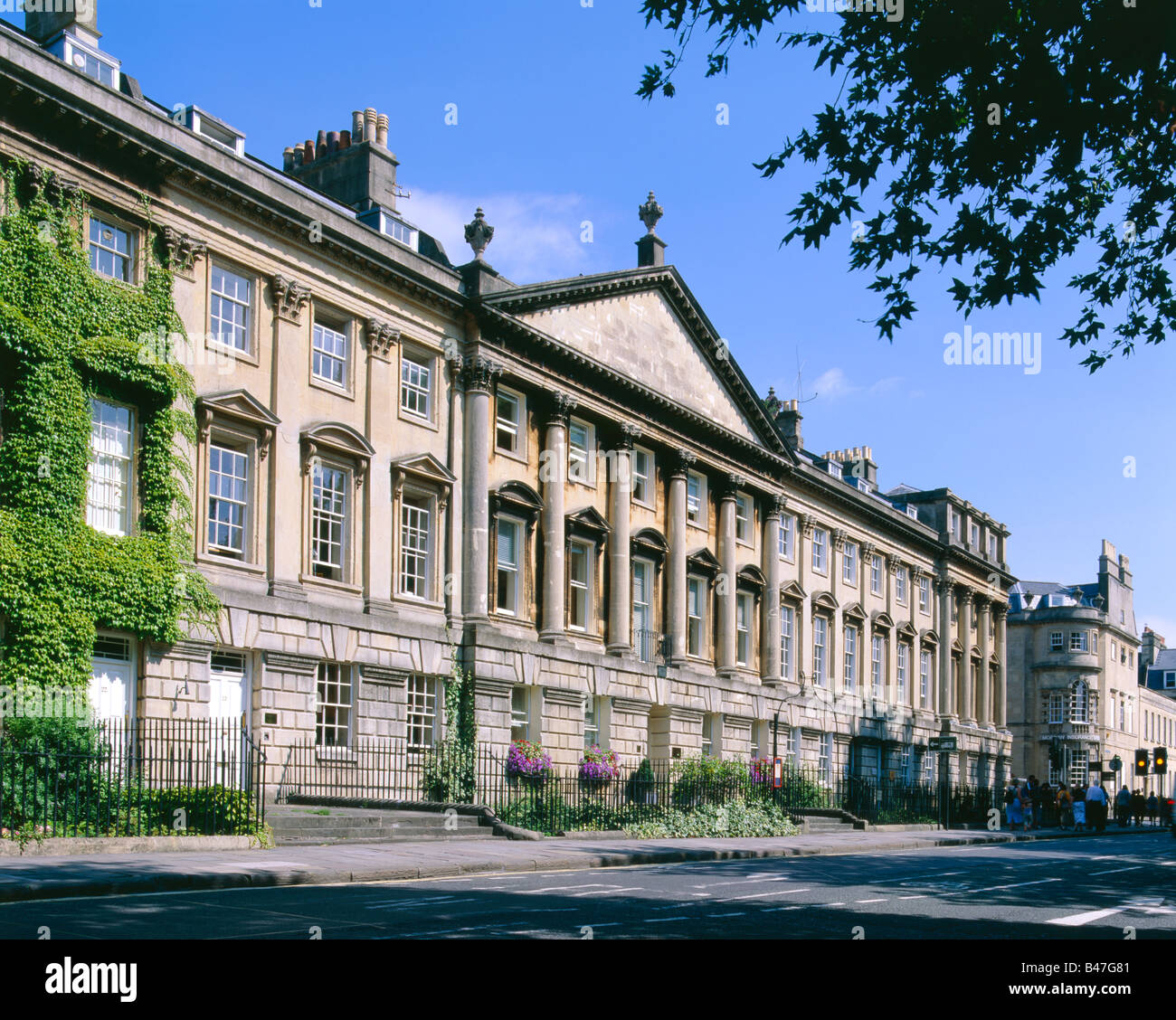 Queen Square Bath Stock Photo Alamy