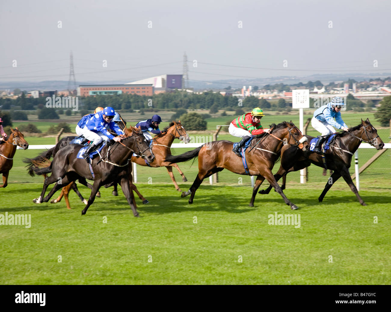 Jockeys and horses hi-res stock photography and images - Alamy
