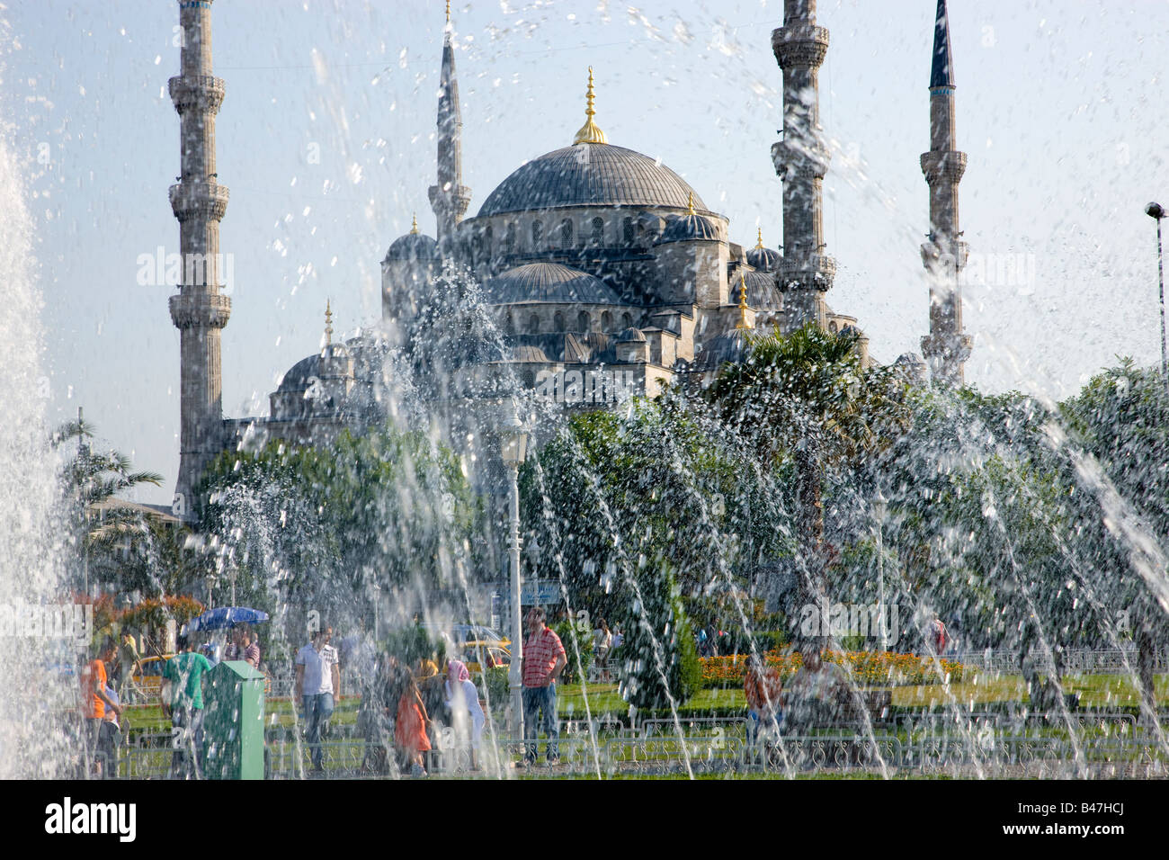 Turkey Istanbul Sultan Ahmed Mosque Blue Mosque Stock Photo - Alamy