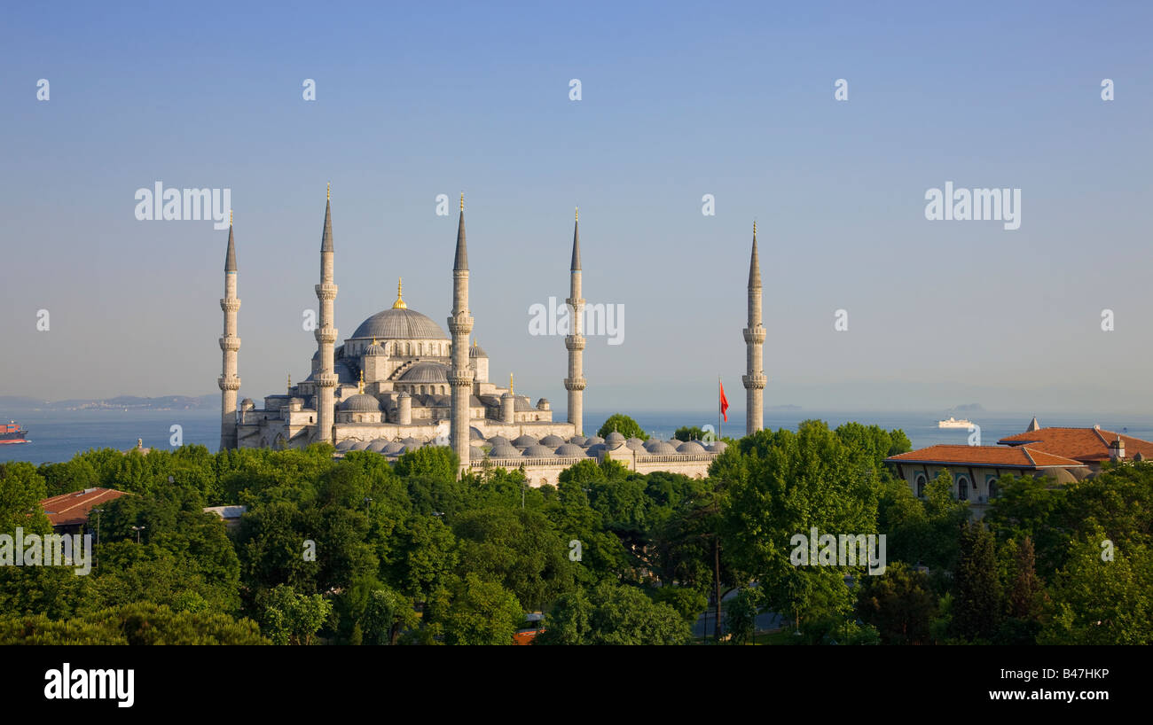 Turkey Istanbul Sultan Ahmed Mosque Blue Mosque Stock Photo - Alamy