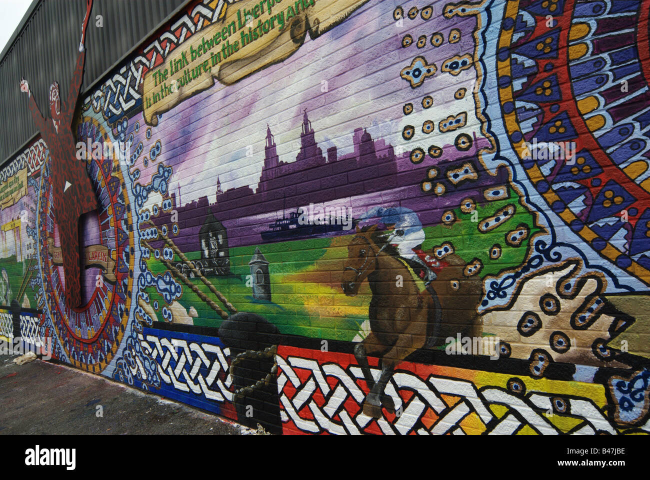 The Liverpool Mural Project Stock Photo Alamy
