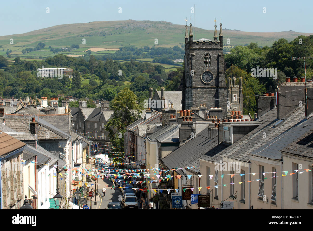 Tavistock Devon Stock Photo Alamy
