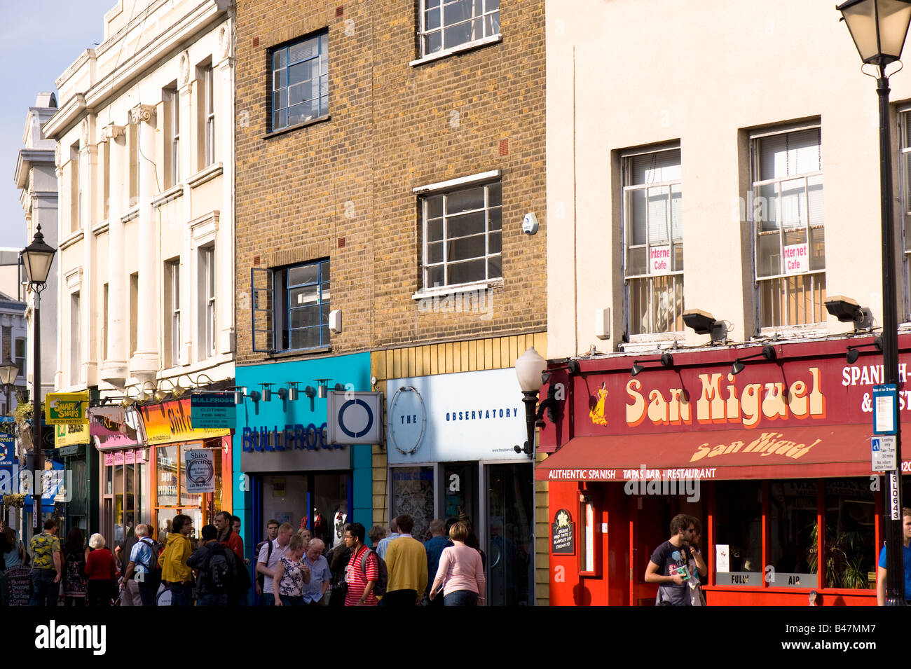 Greenwich Church Street Greenwich SE10 London United Kingdom Stock