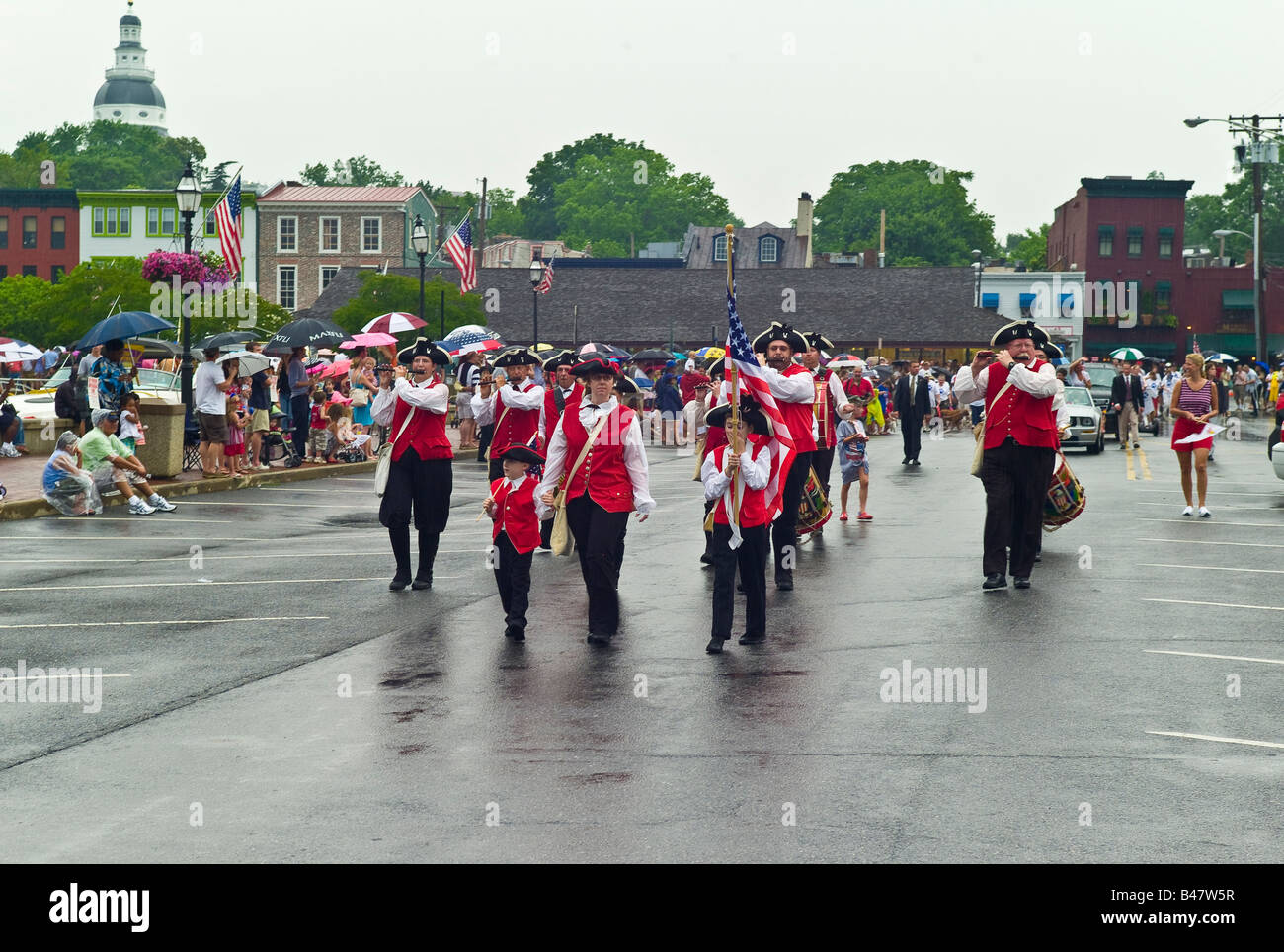 4th of July Annapolis Maryland Parade Stock Photo Alamy