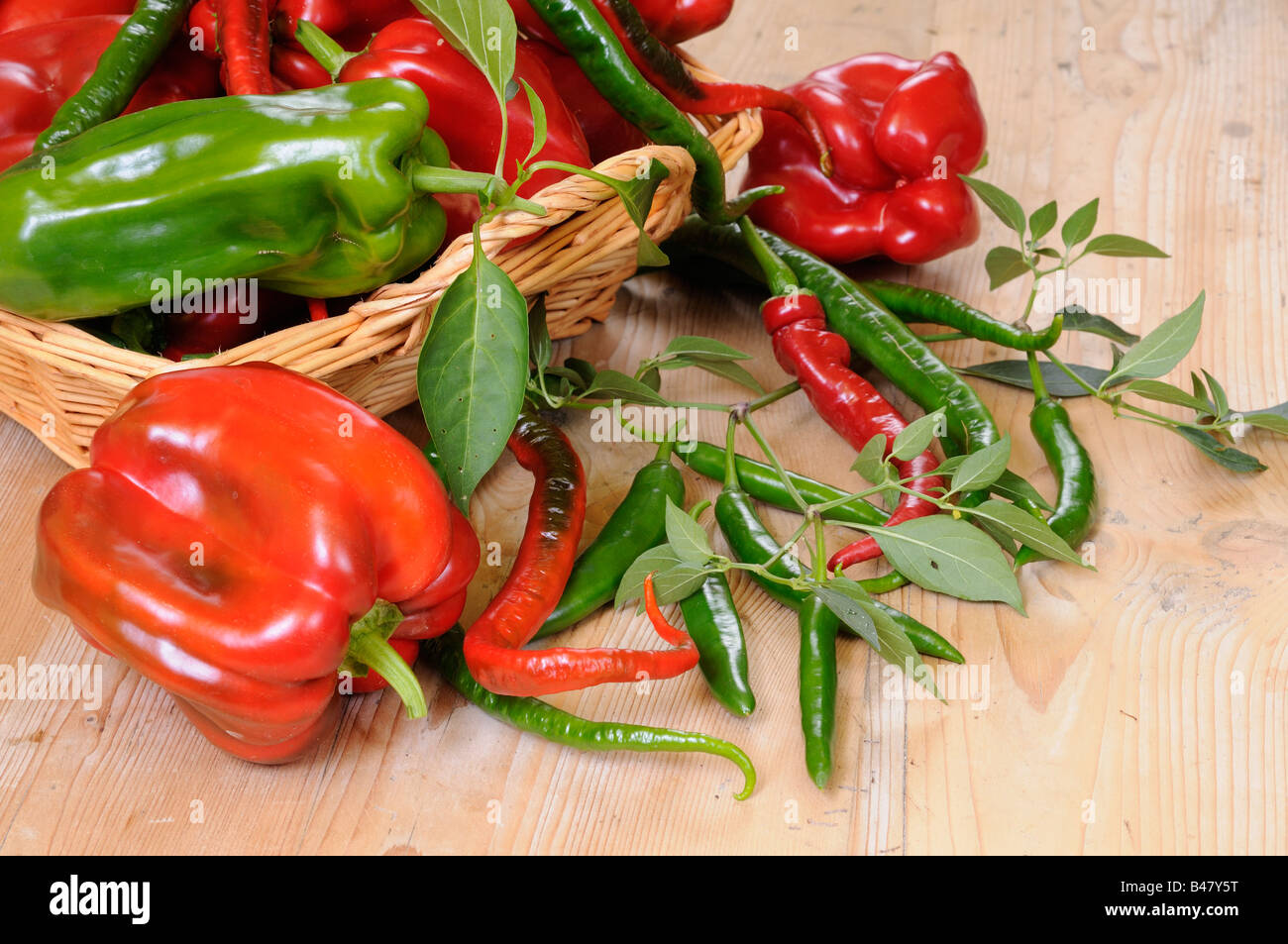 Chilli Peppers Selection High Resolution Stock Photography and Images ...