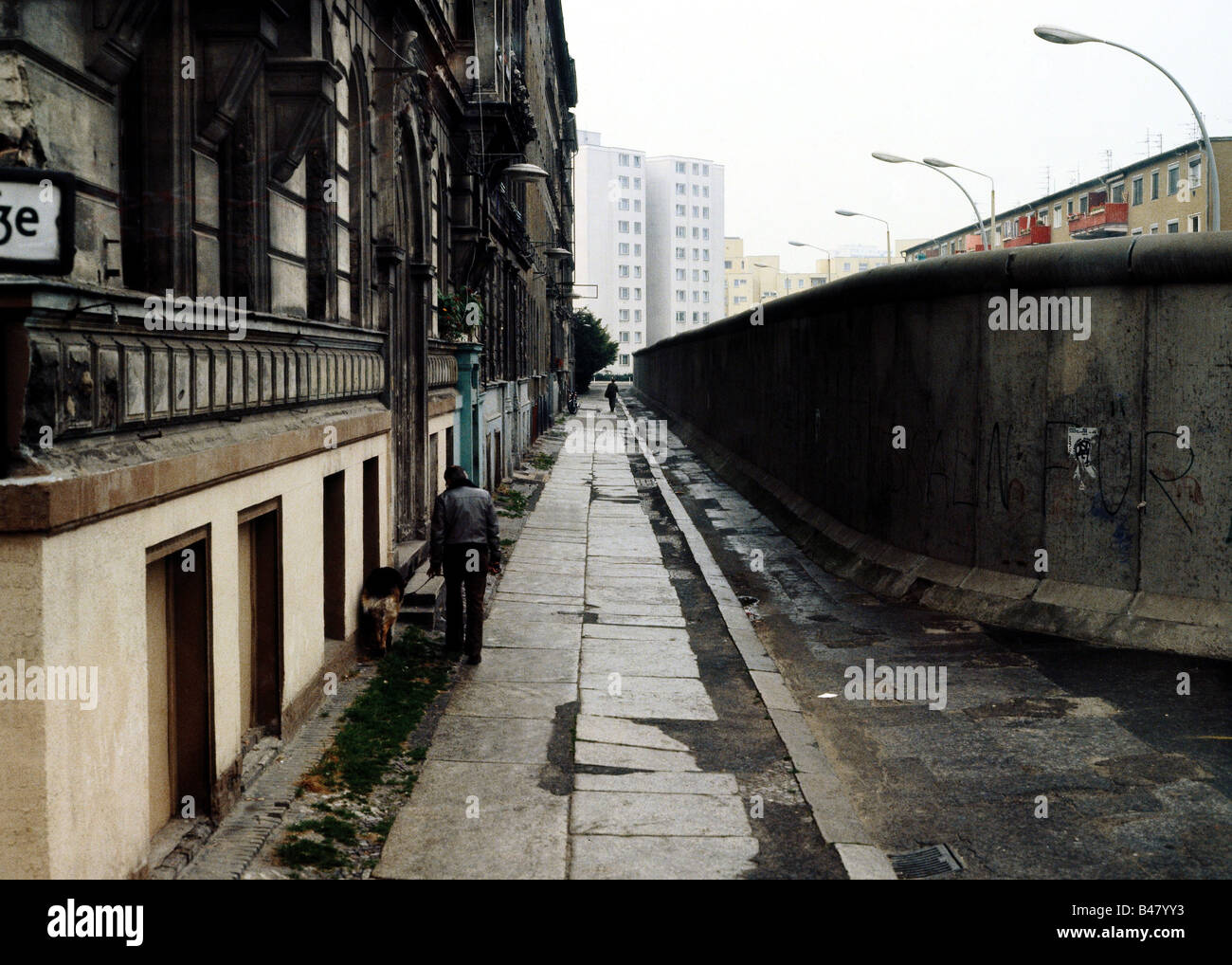 geography / travel, Germany, Berlin, Berlin Wall, pedestrian way at the