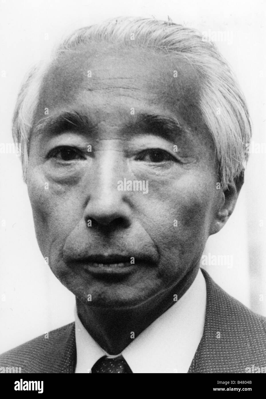 Miyasaki, Hiromichi, Japanese diplomat, portrait, ambassador in Bonn, Germany, 1980s, , Stock Photo