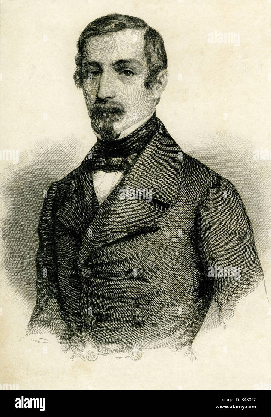Napoleon III, 20.4.1808 - 9.1.1873, Emperor of the French 2.12.1852 - 2.9.1870, portrait, engraving, 19th century, Charles Louis Napoleon Bonaparte, politician, Preseident of the Second Republic 20.12.1848 - 7.11.1852, France, , Artist's Copyright has not to be cleared Stock Photo