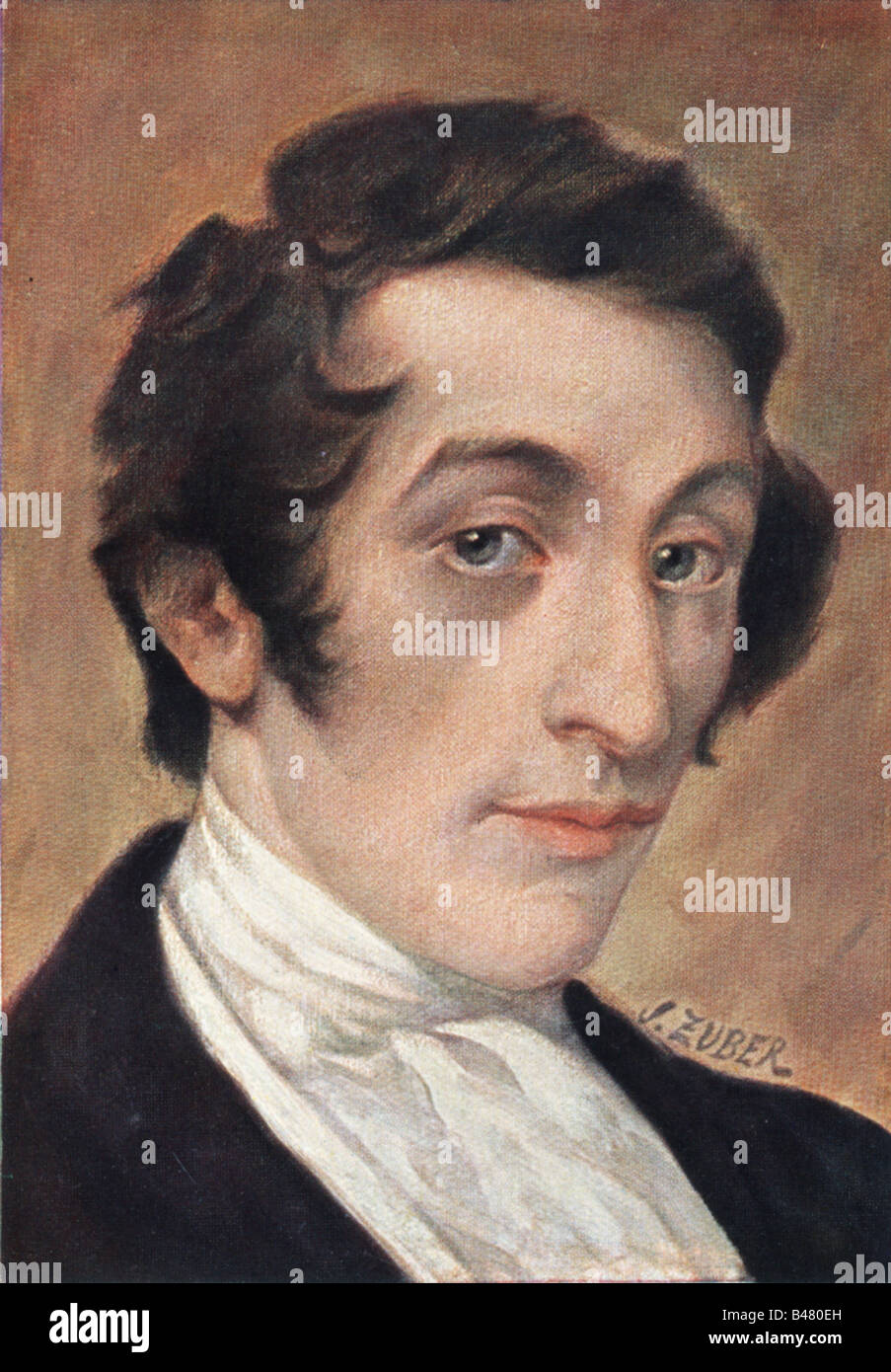 Weber, Carl Maria von, 18.11.1786 - 5.6.1826, German composer, portrait, after painting, Stock Photo