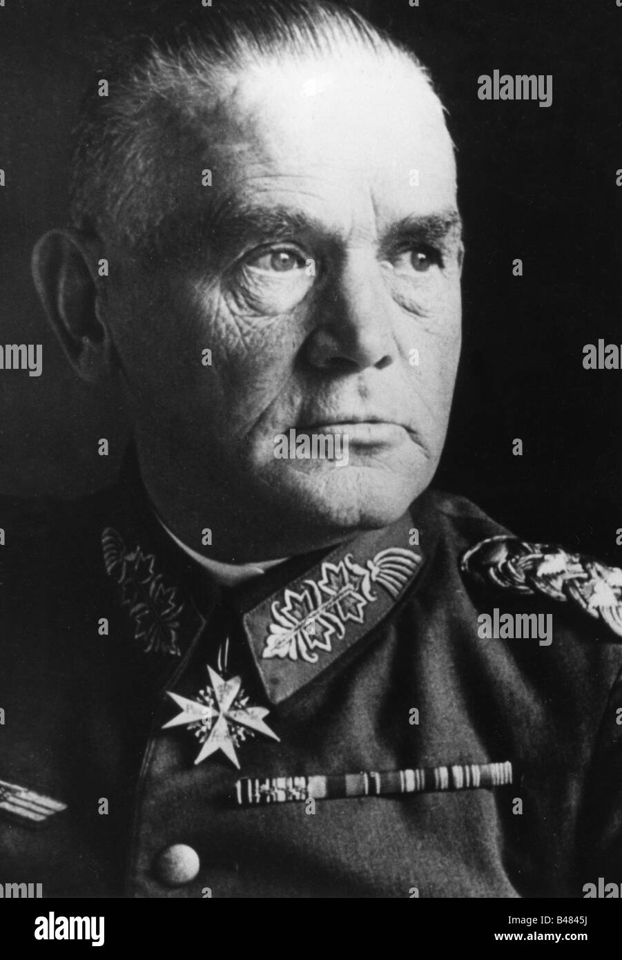 Blomberg, Werner von,  2.9.1878 - 14.3.1946 German General, Minister of War 30.1.1933 - 27.1.1938, portrait, 1930s, , Stock Photo