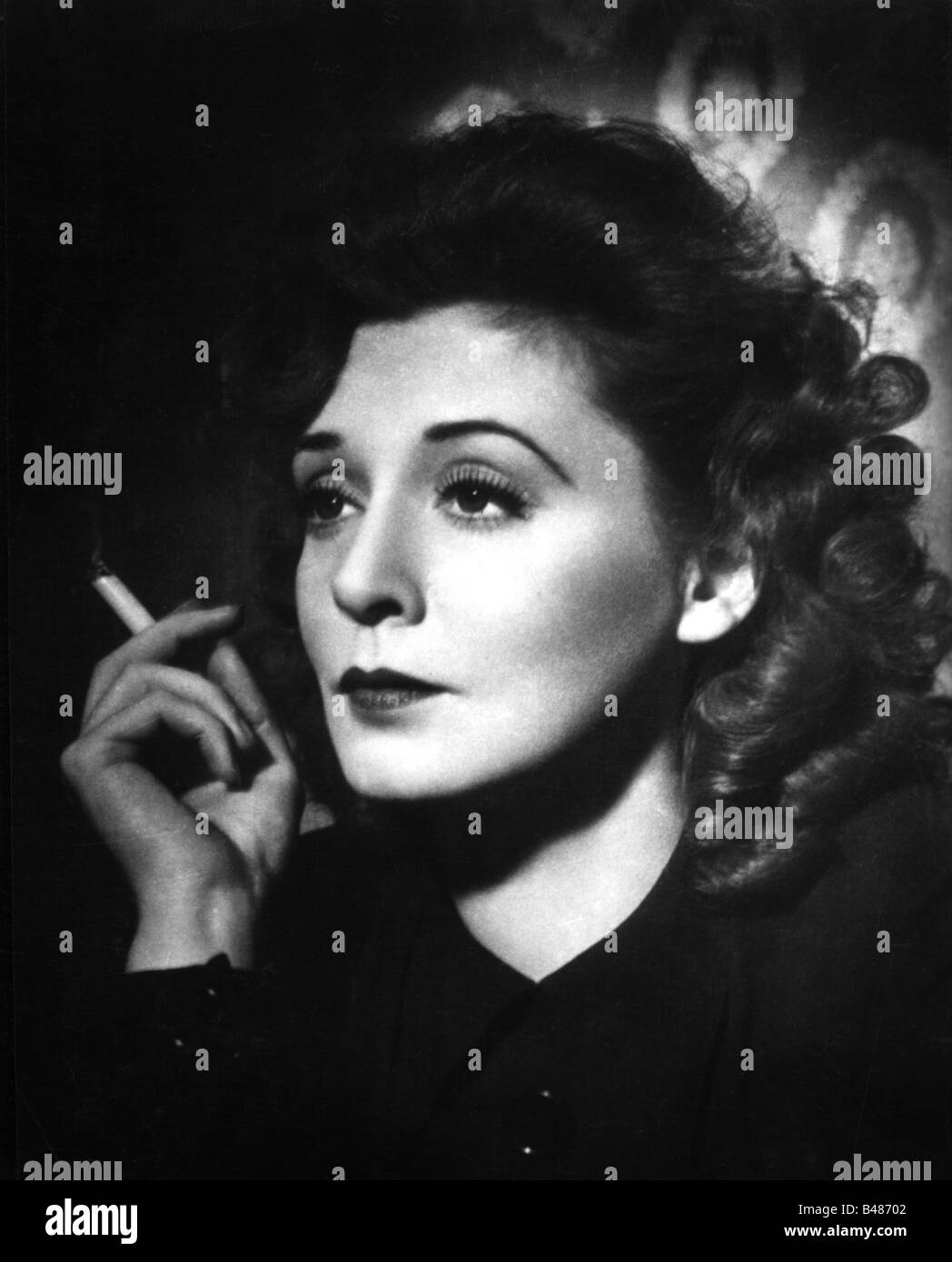 Leander, Zarah, 15.3.1907 - 23.6.1981, Swedish actress and singer, portrait, 1940s, Stock Photo