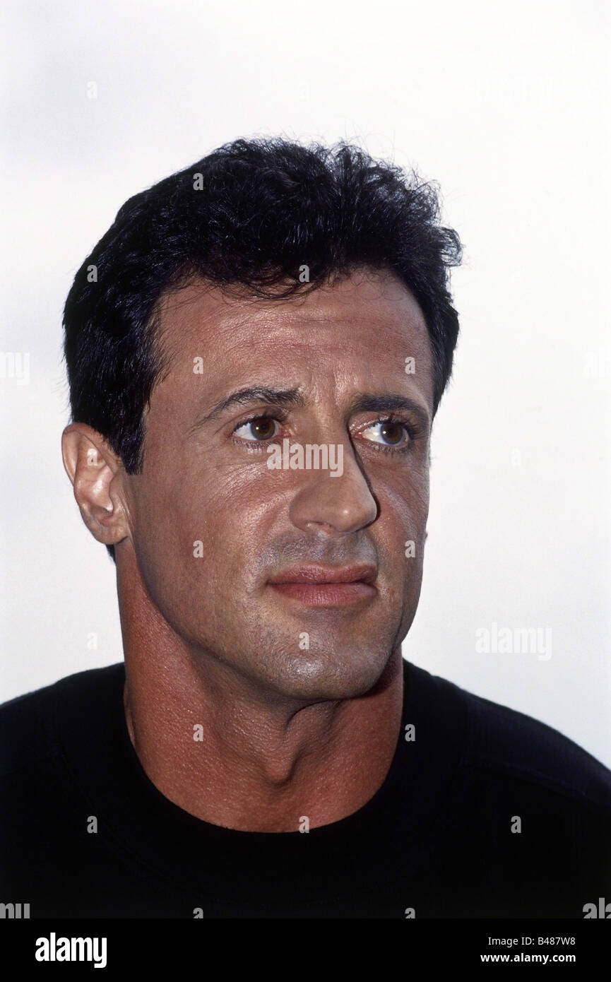Stallone, Sylvester, * 6.7.1946, US actor, portrait, 1993, Stock Photo