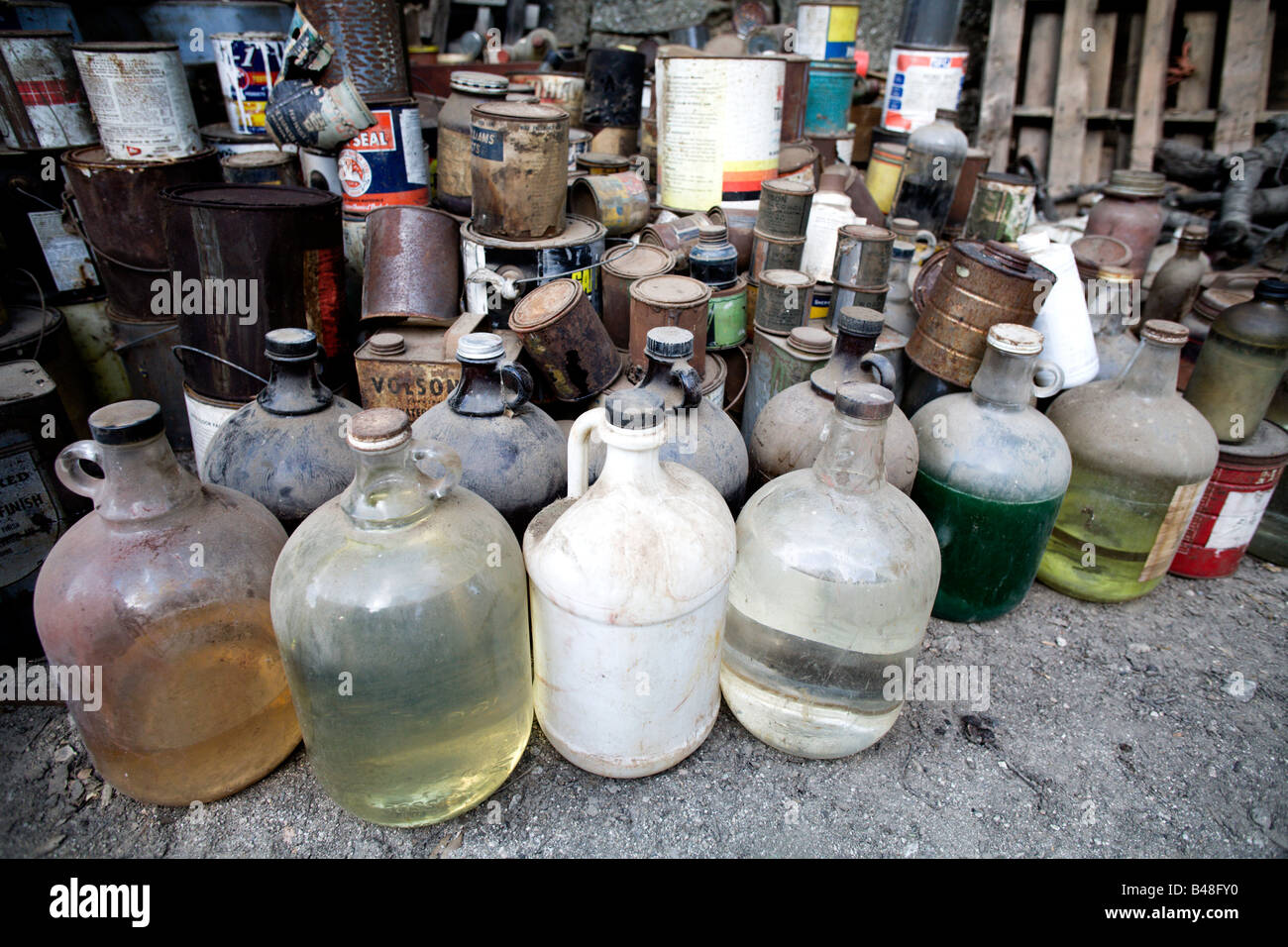 Bottles and Jugs Stock Photo Alamy