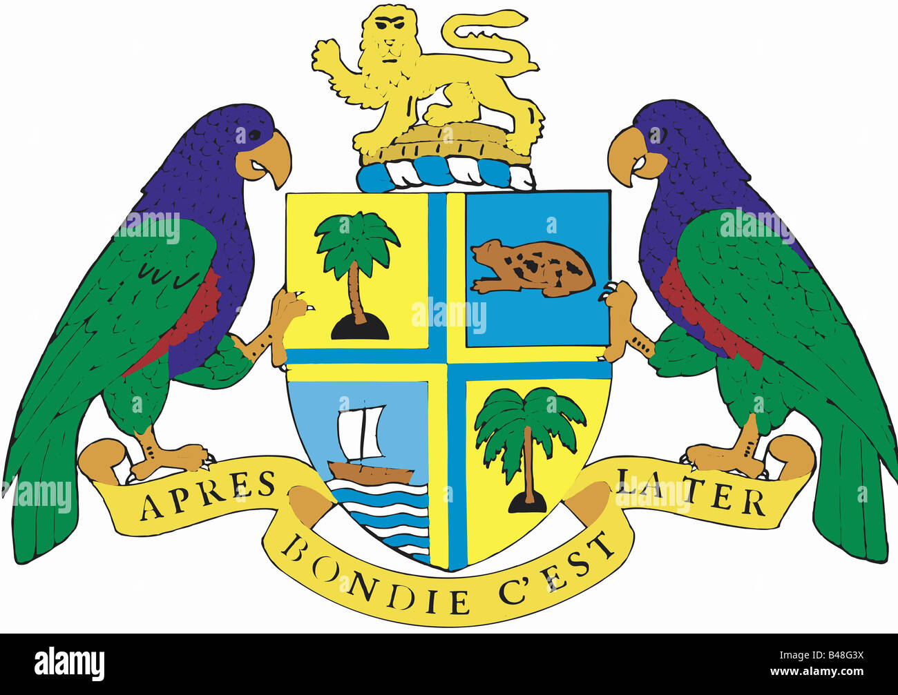 heraldry, coat of arms, Dominica, , AdditionalRightsClearanceInfo