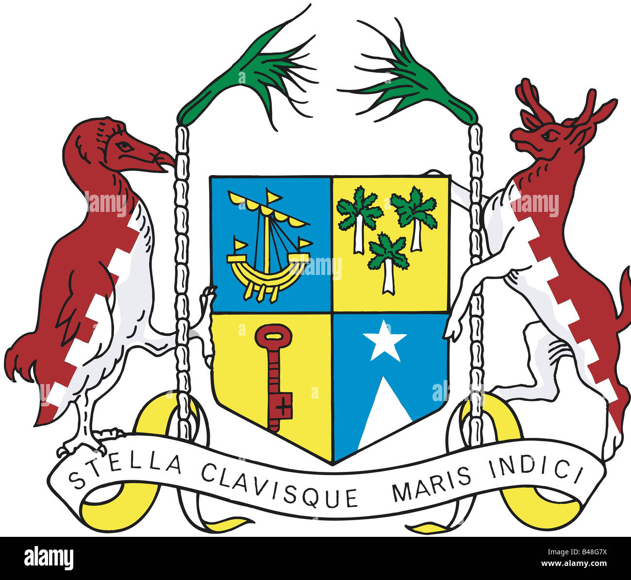 heraldry, coat of arms, Mauritius, , Additional-Rights-Clearance-Info