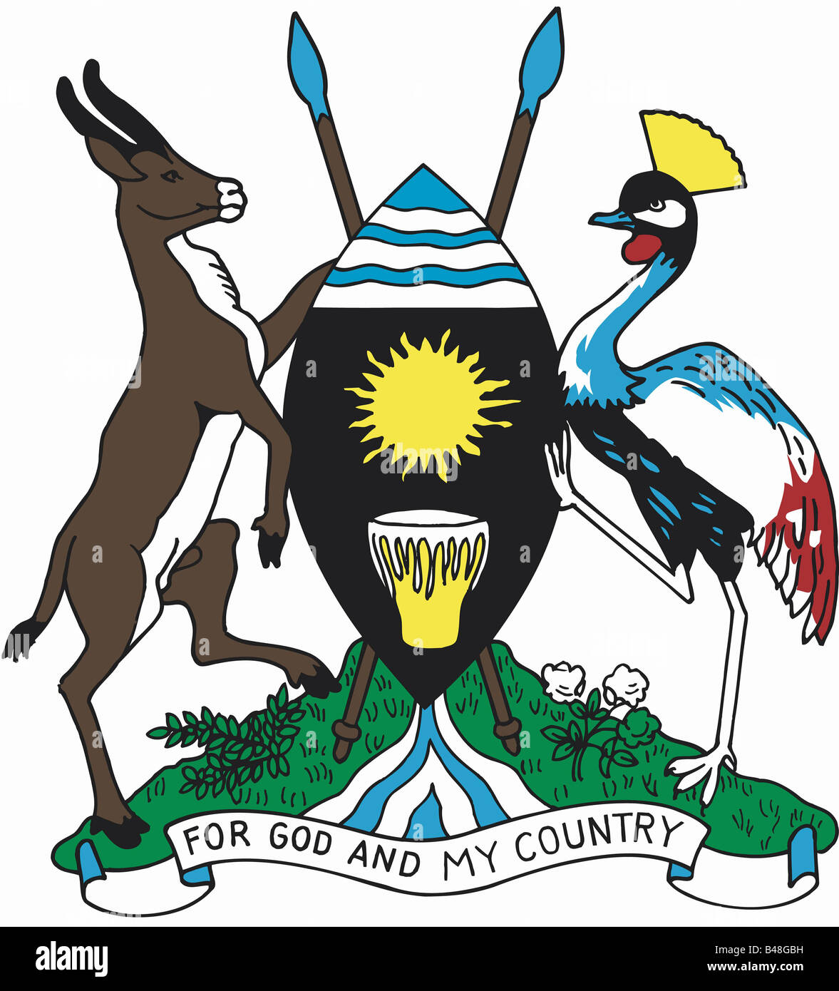 heraldry, coat of arms, Uganda, , AdditionalRightsClearanceInfoNot